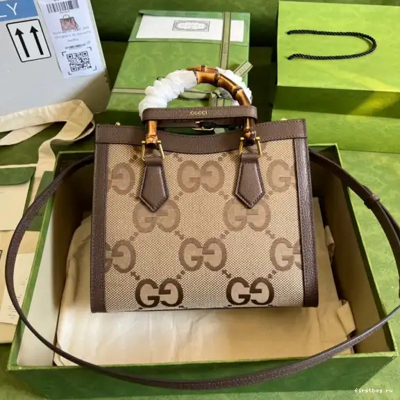 Firstbag ru with bag GG jumbo tote Diana small Gucci 0602